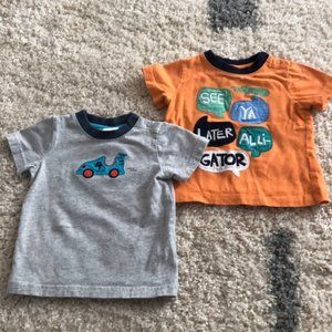 2 SHIRTS | EUC | 12-18 months